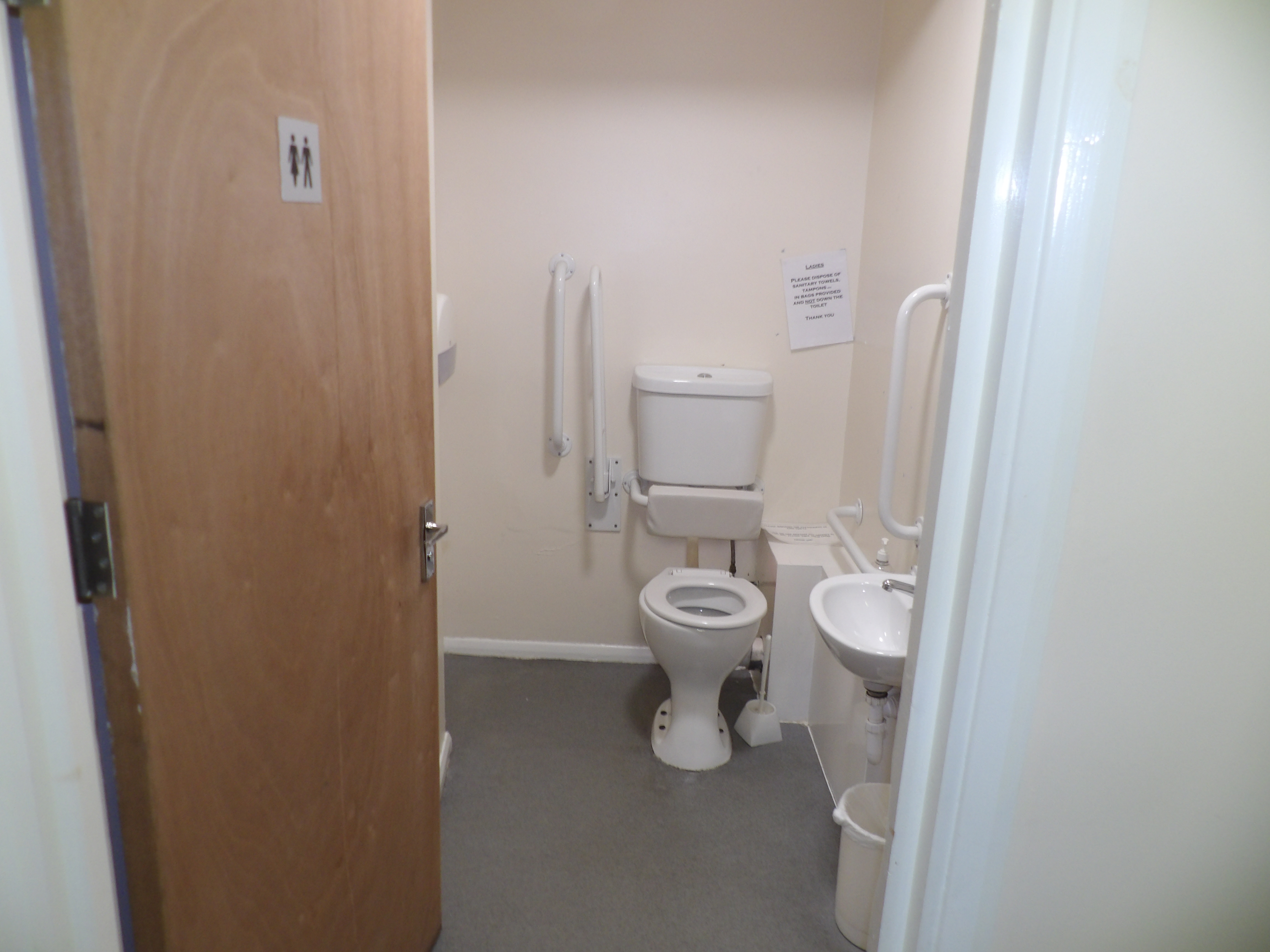 We have an accessible toilet